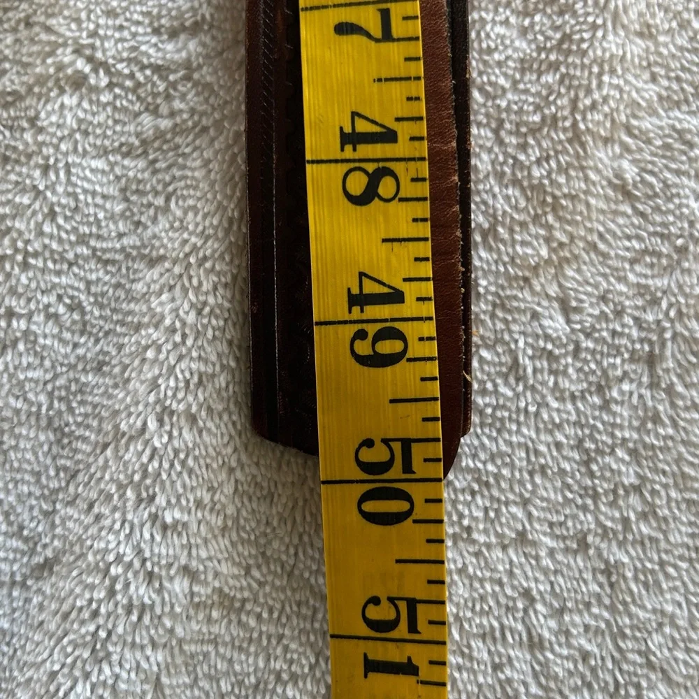 Unique Genuine Leather Stamped Belt